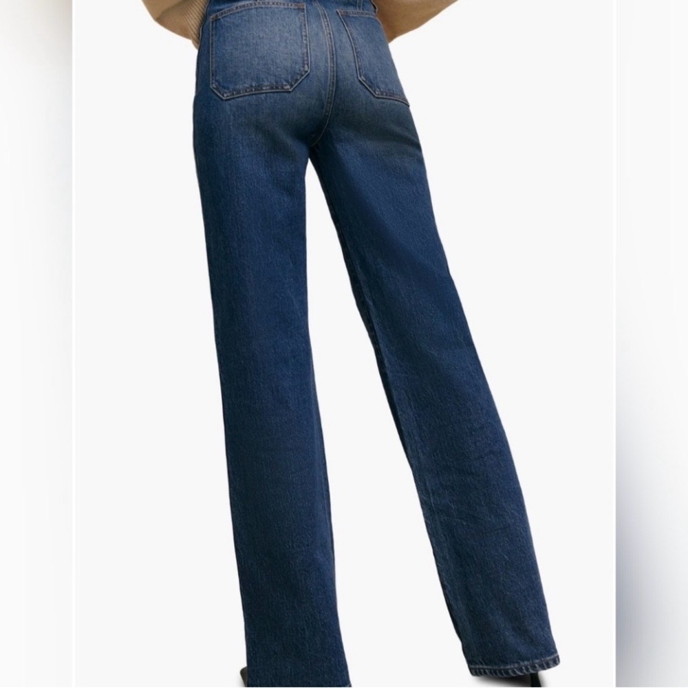 Reformation Alyssa High Rise Wide Leg Long Jeans, Size 29 - Picture 6 of 12